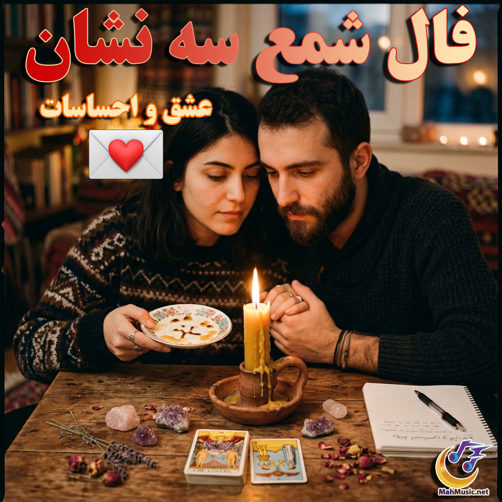 فال شمع سه نشان عشق و احساسات