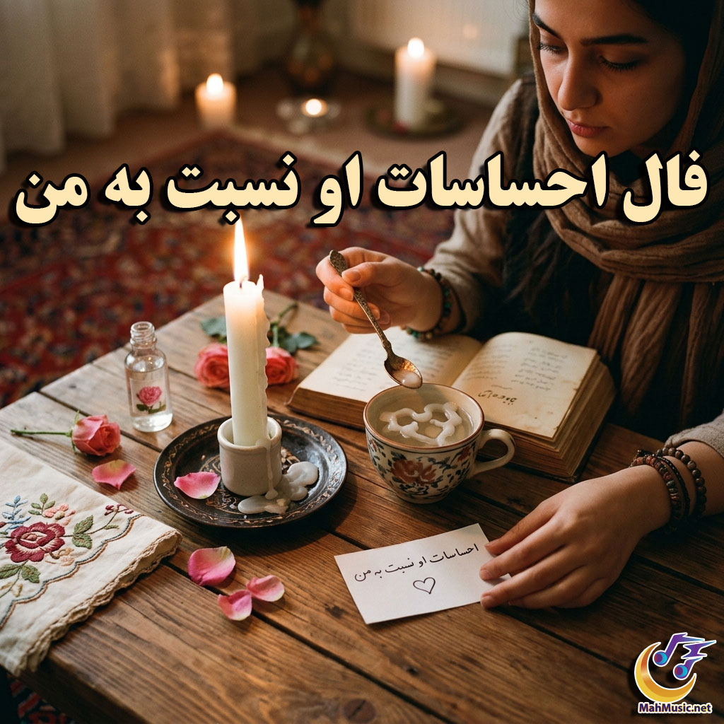فال شمع احساسات او نسبت به من