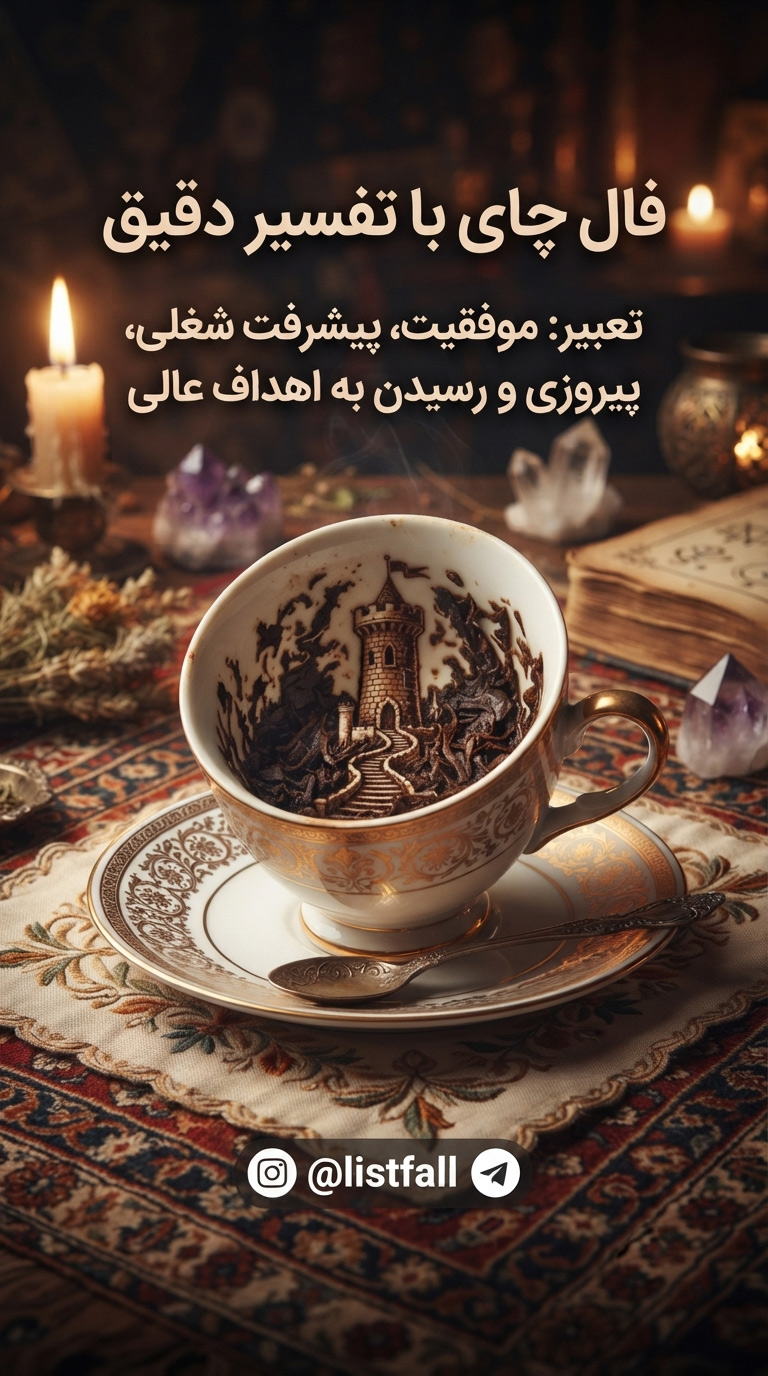 فال چای