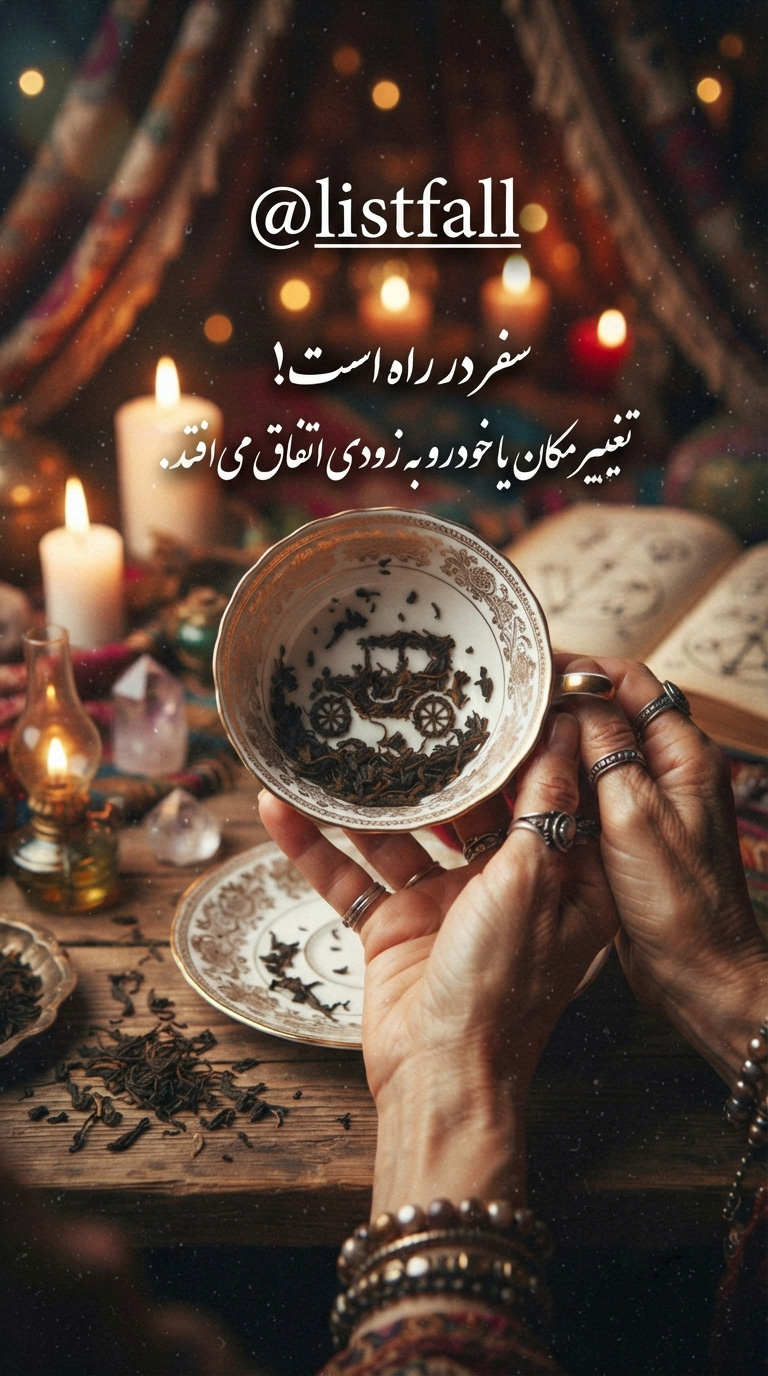 فال چای