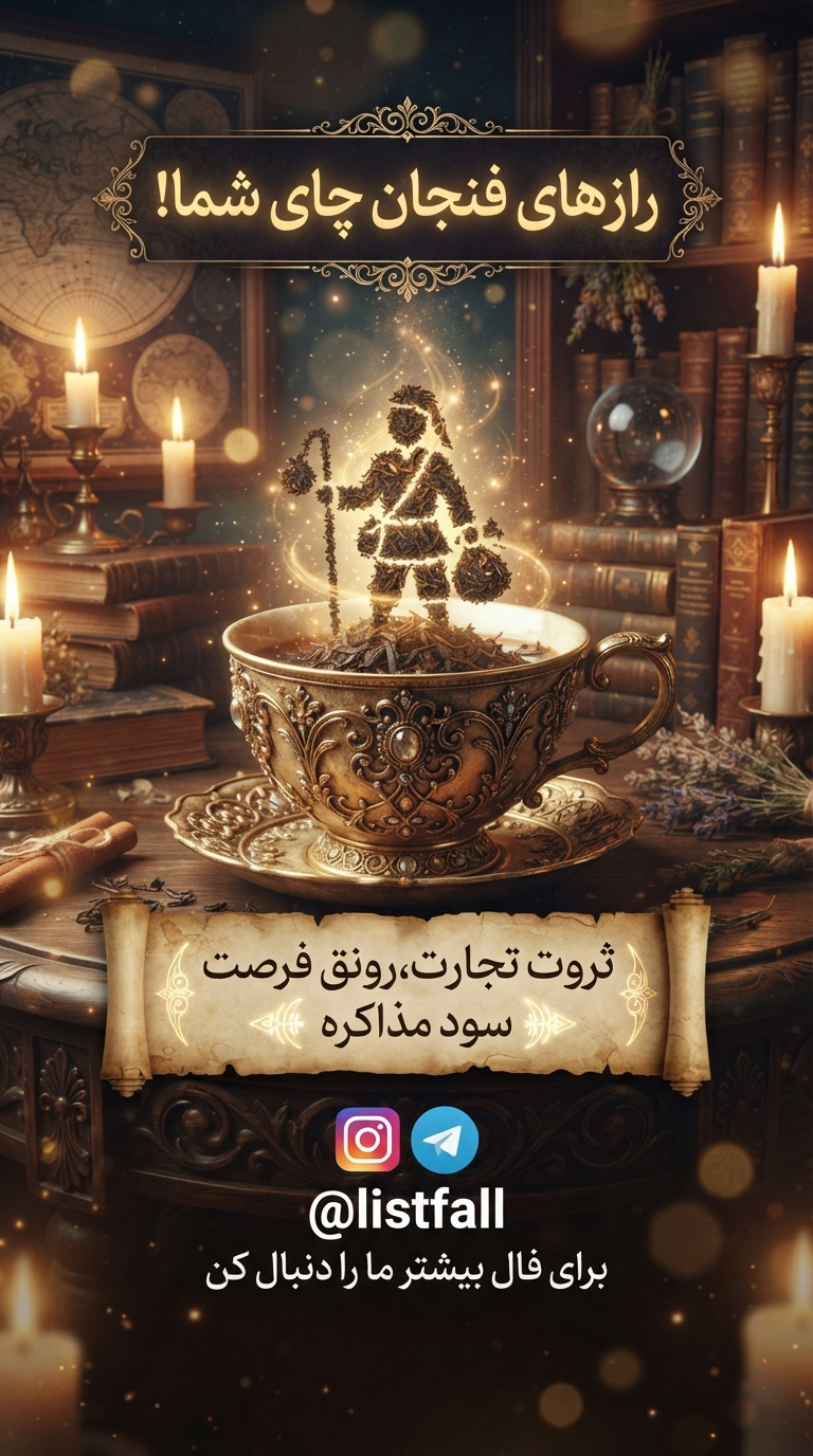 فال چای