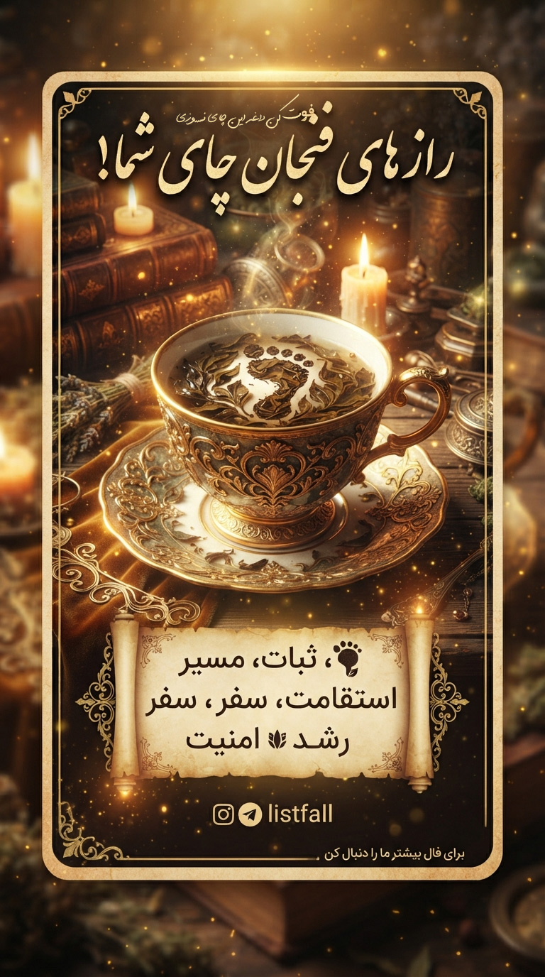 فال چای