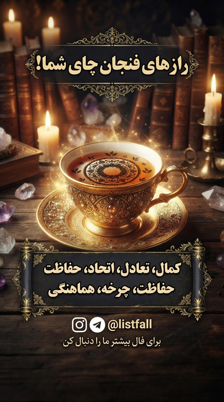 فال چای