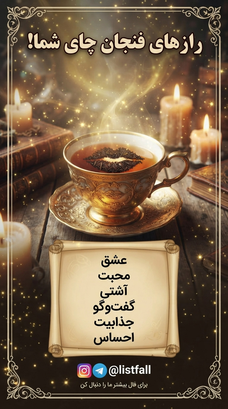 فال چای