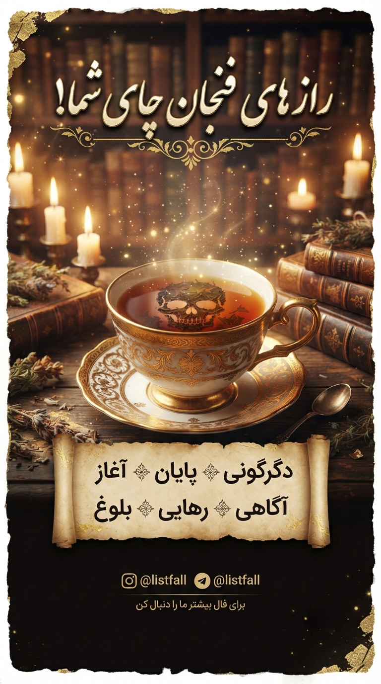 فال چای