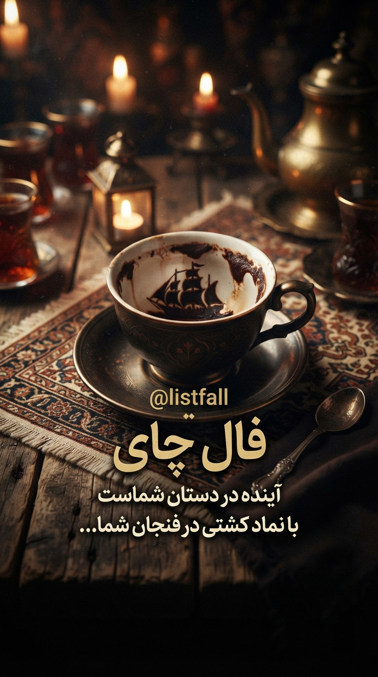 کشتی در فال چای