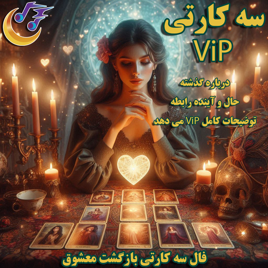 فال تاروت بازگشت معشوق سه کارتی وی آی پی