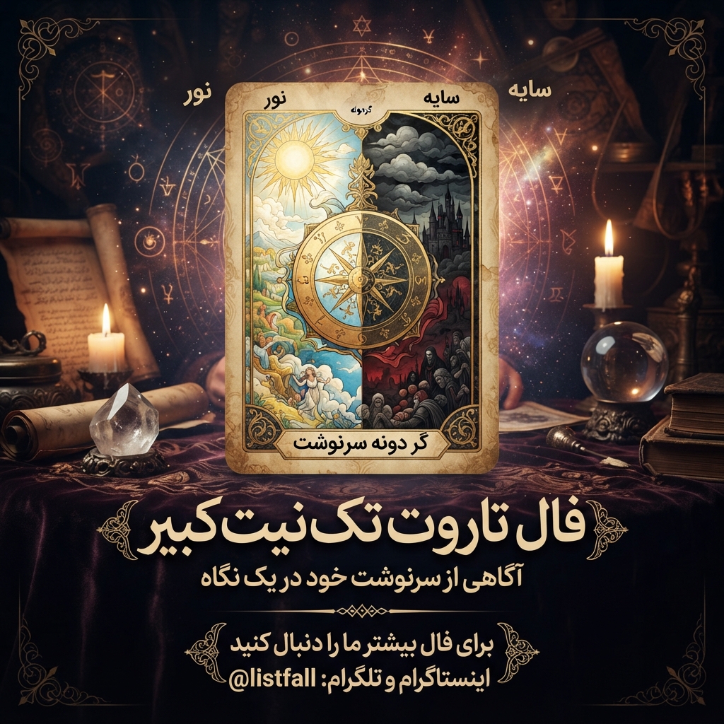 فال تاروت تک نیت کبیر