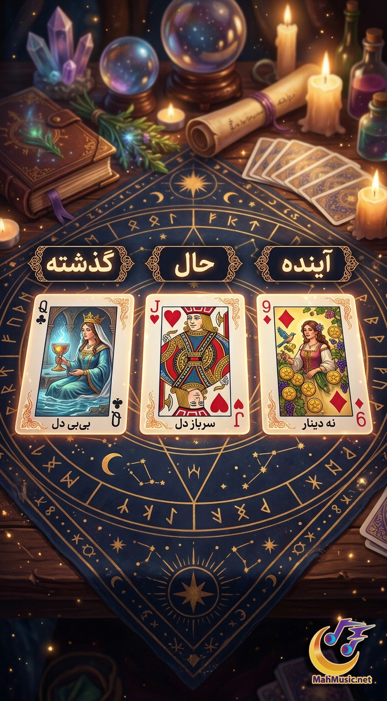 فال ورق سه کارتی